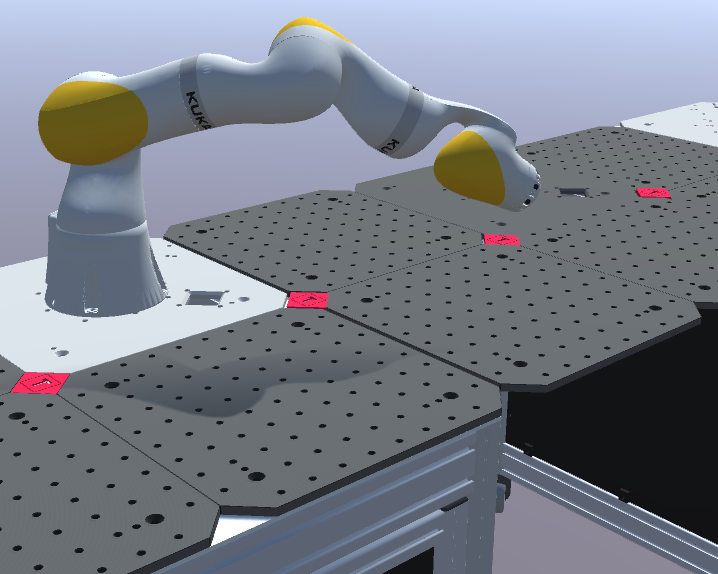 Unity Visualisation of KUKA Robot